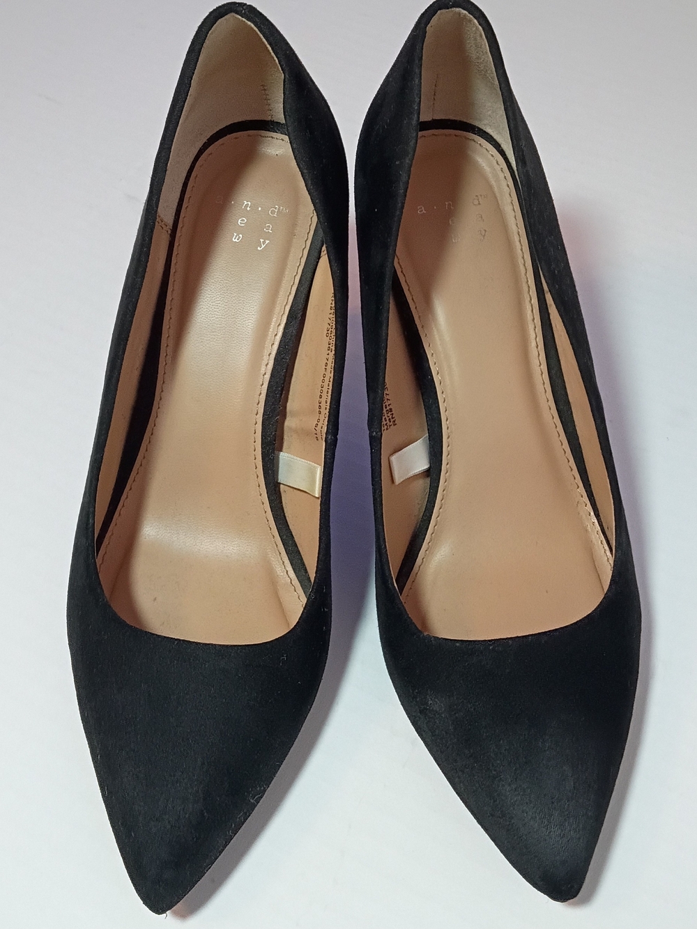 a new day Black Pointed Toe Pumps